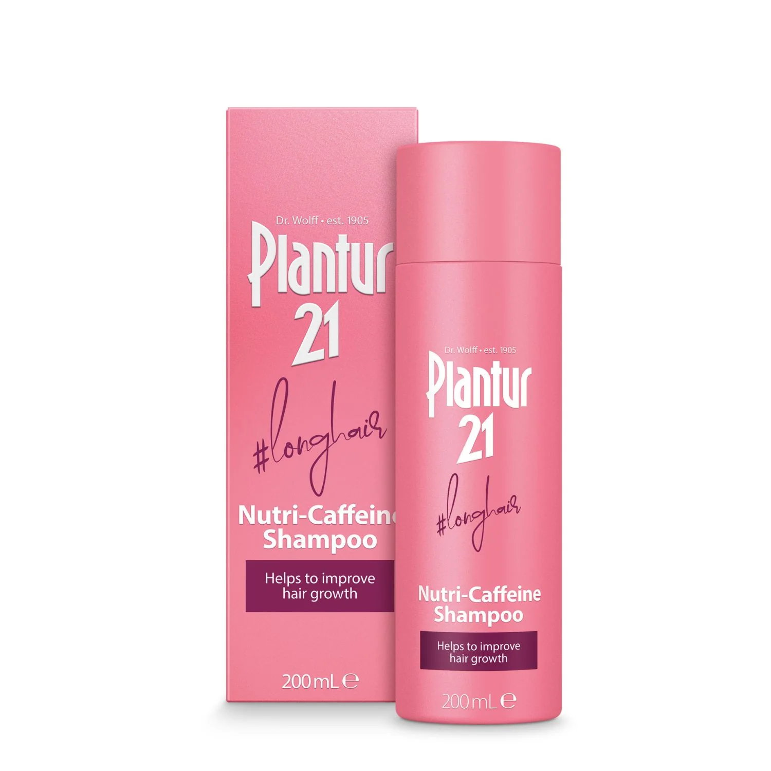 Plantur 21 Nutri-Caffeine #longhair, szampon kofeinowy, 200 ml