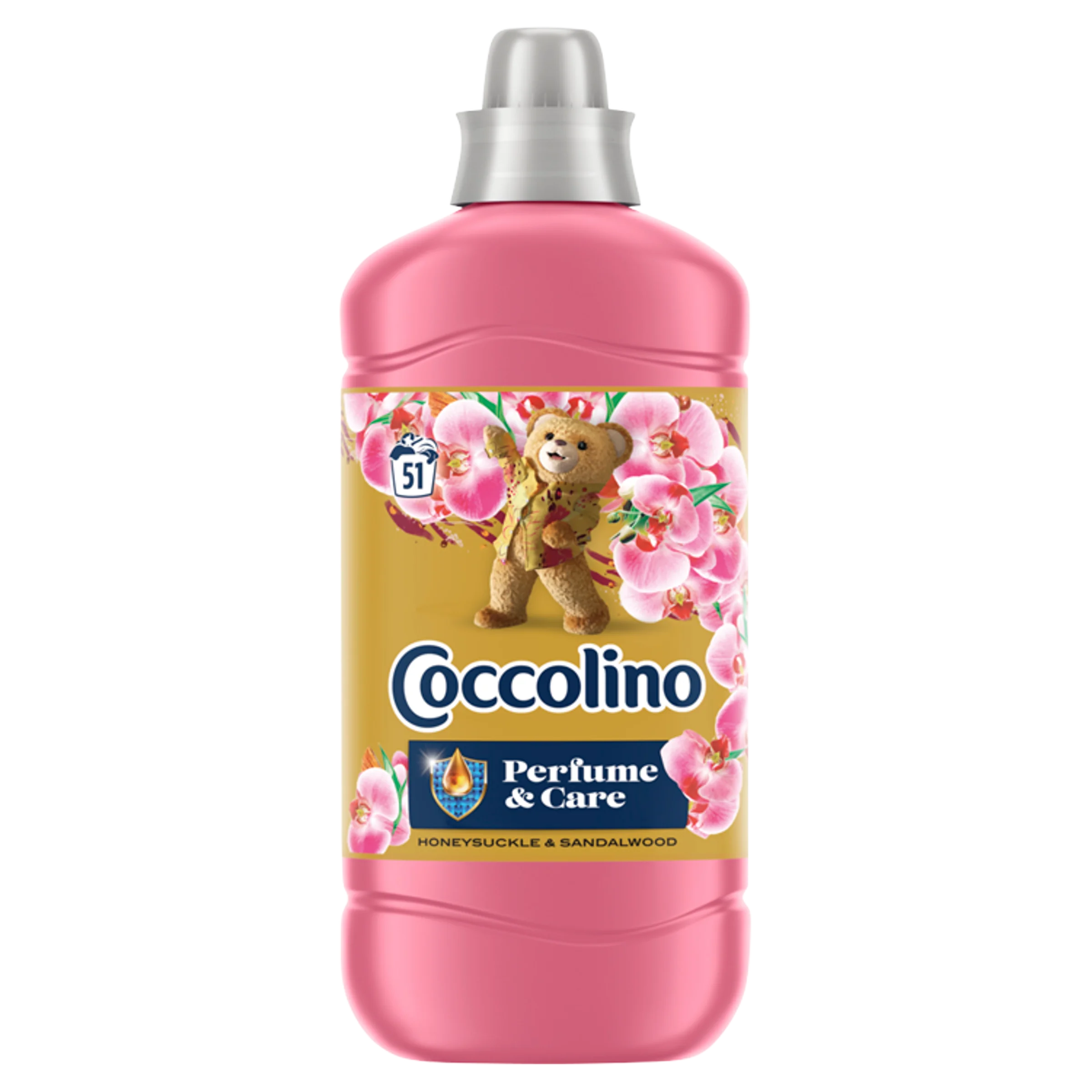 Coccolino Perfume & Care Płyn do płukania tkanin Honeysuckle & Sandalwood, 1275 ml