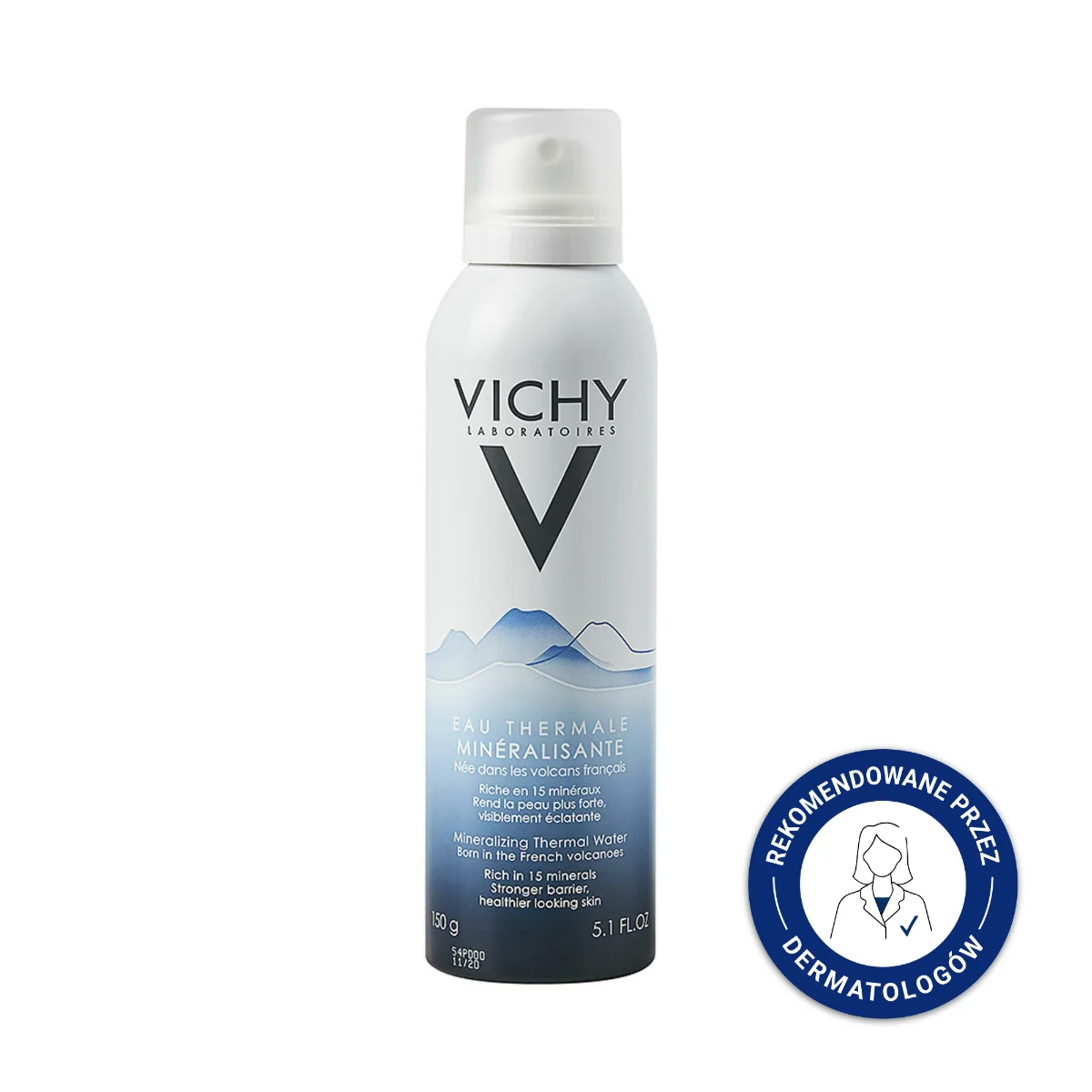 Vichy Eau Thermale Mineralisante, woda termalna bogata w 15 minerałów, 150 ml