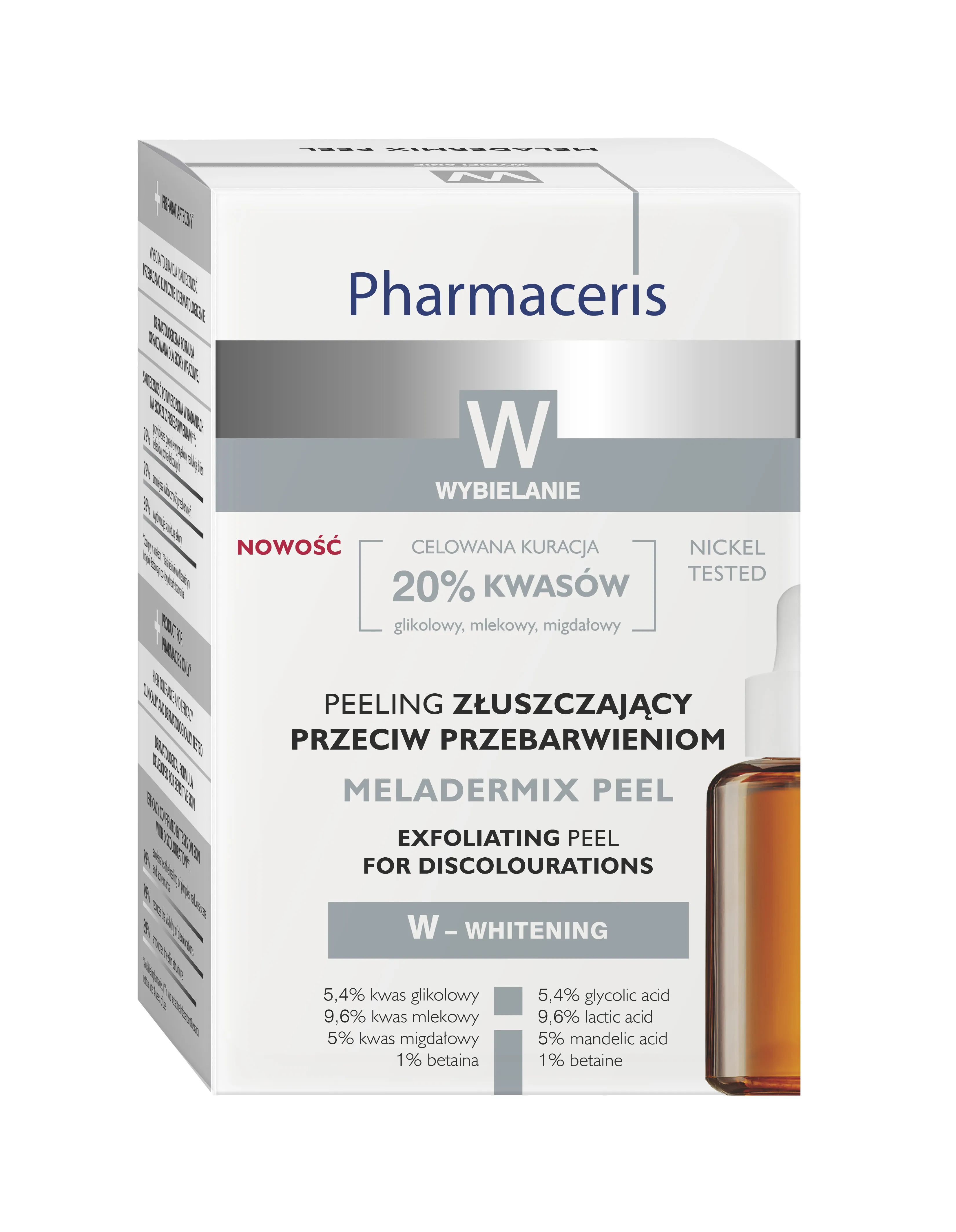 Pharmaceris W peeling złuszczający przeciw przebarwieniom, 30 ml 