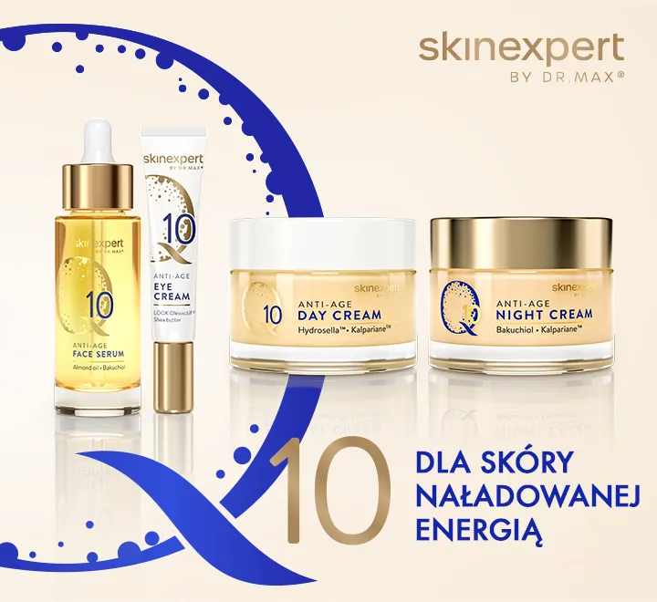 Skinexpert by Dr. Max® Q10 Anti-Age, krem na noc, 50 ml 