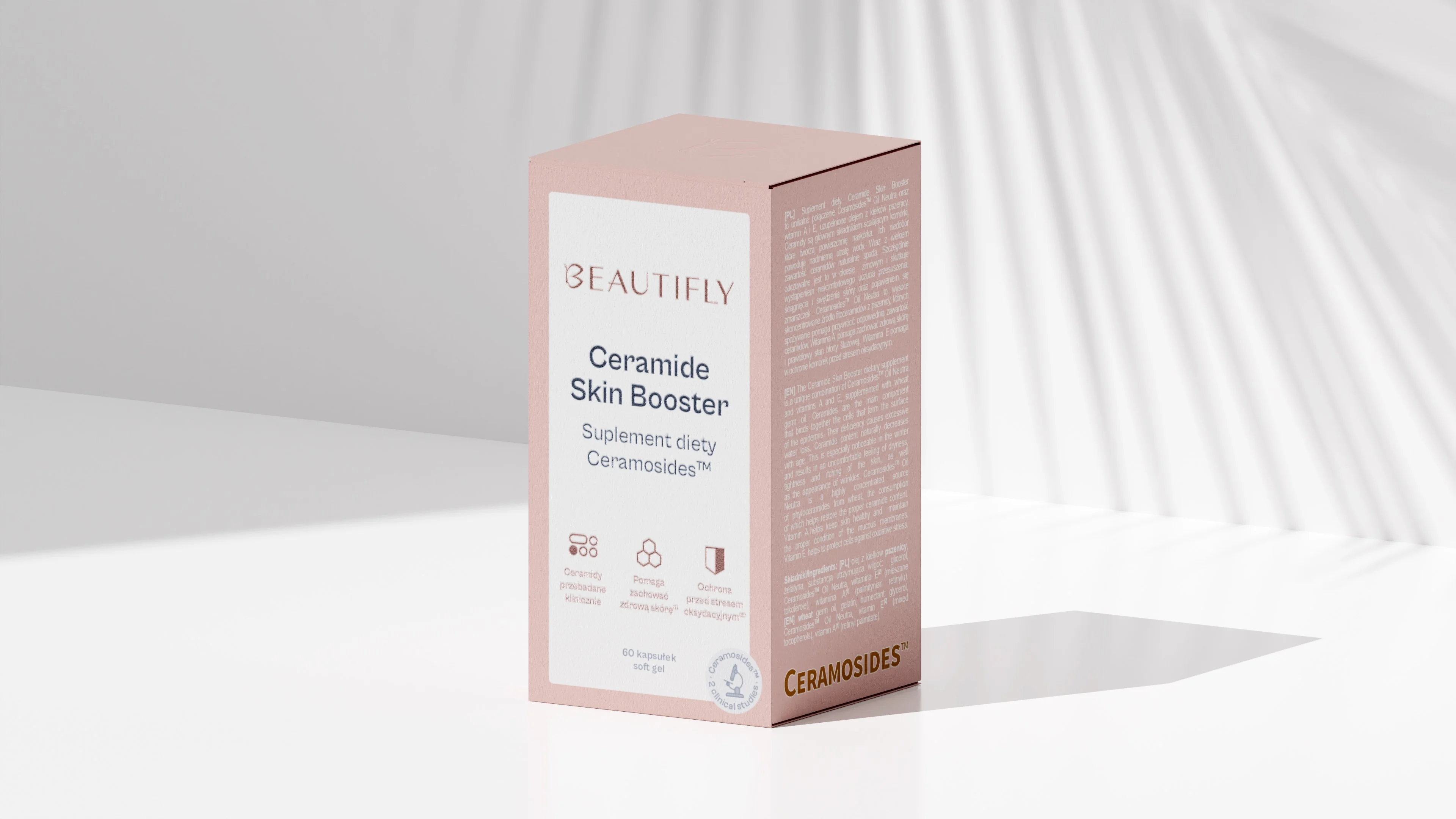 Beautifly Ceramide Skin Booster 60 kapsułek