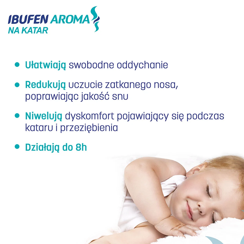 Ibufen Aroma na katar 5 plastrów