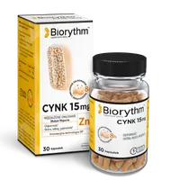 BIOrythm Cynk 15 mg, 30 kapsułek