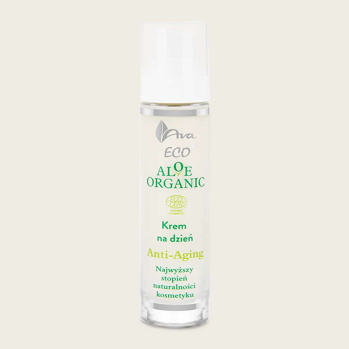 Ava Aloe Organic krem na dzień, 50 ml