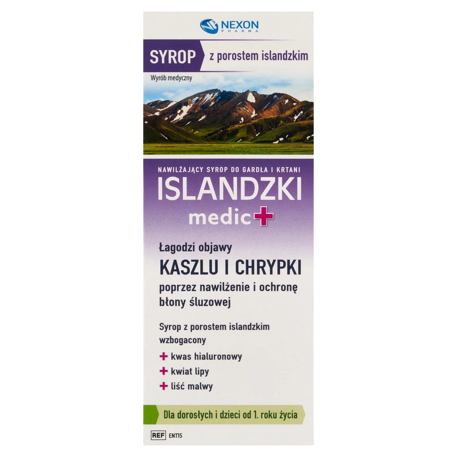 Nexon Pharma Islandzki medic+ syrop, 125 ml