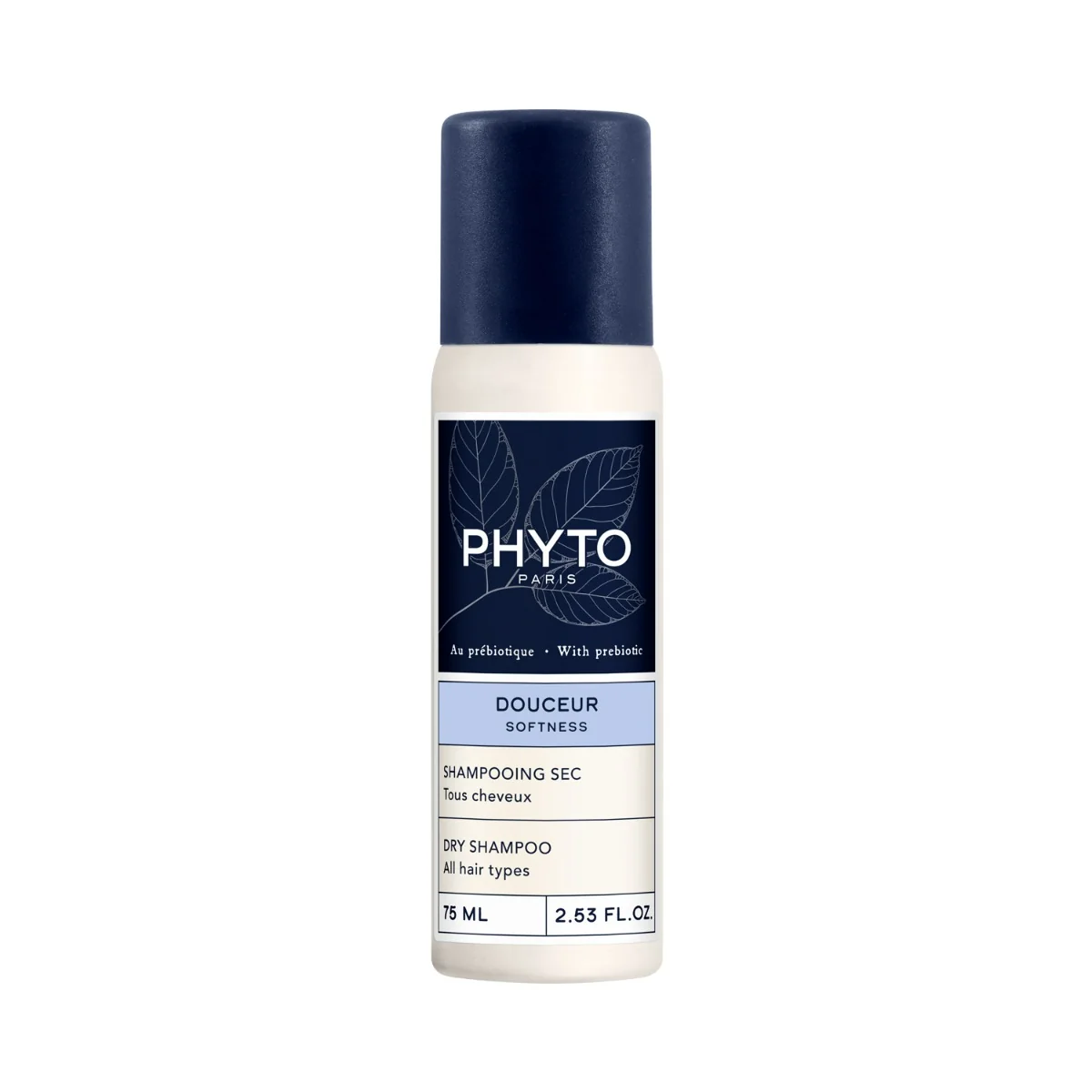 PHYTO PHYTOCYANE Softness, suchy szampon do każdego rodzaju włosów, 75 ml