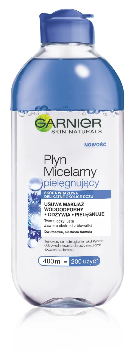 GARNIER Płyn micelarny do twarzy pielęgnujący, 400 ml 