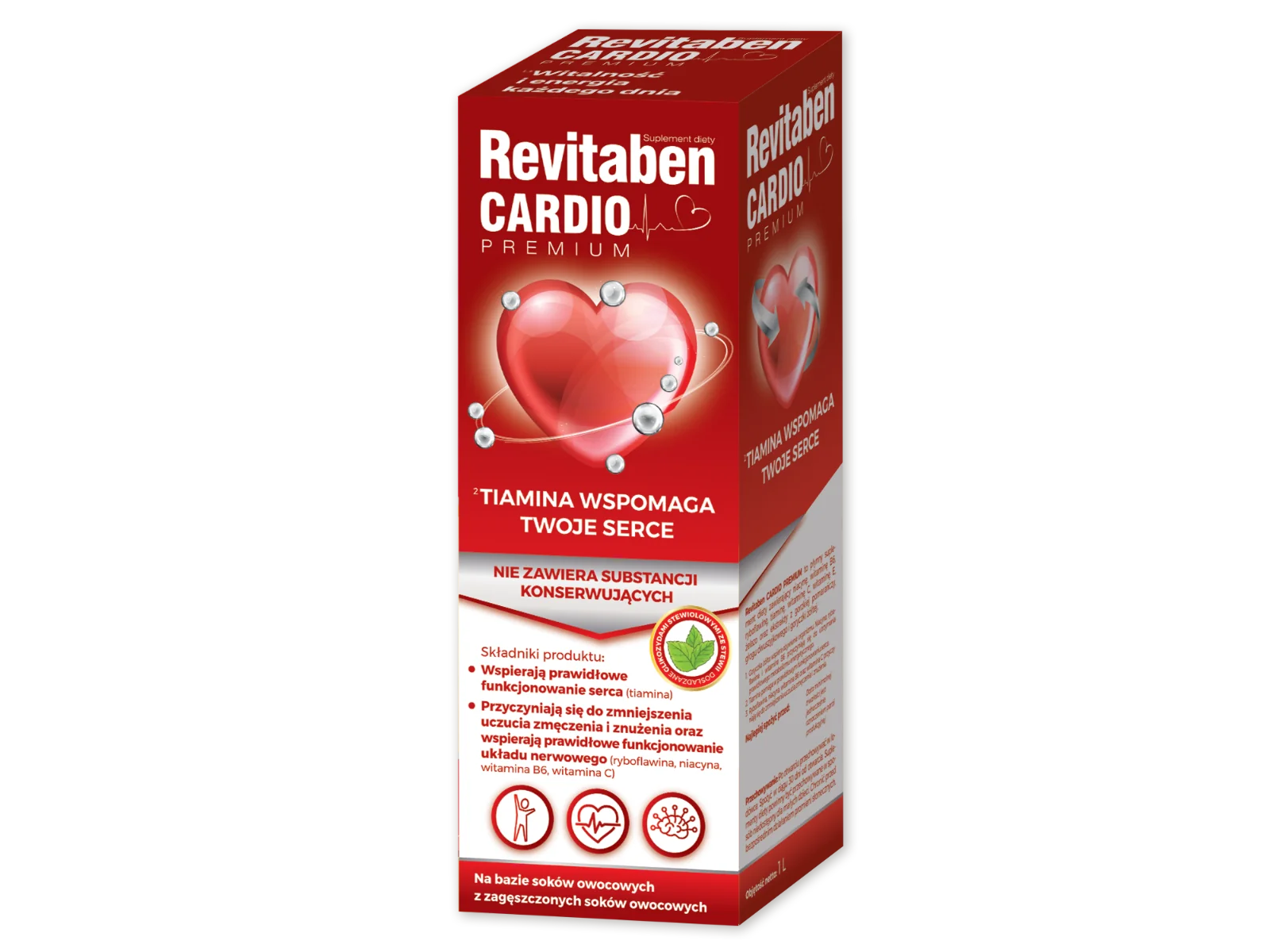 Revitaben Cardio Premium, płyn, 1000 ml