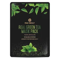 Pax Moly Real Green Tea Mask Pack maska w płachcie z ekstraktem z zielonej herbaty, 25 ml