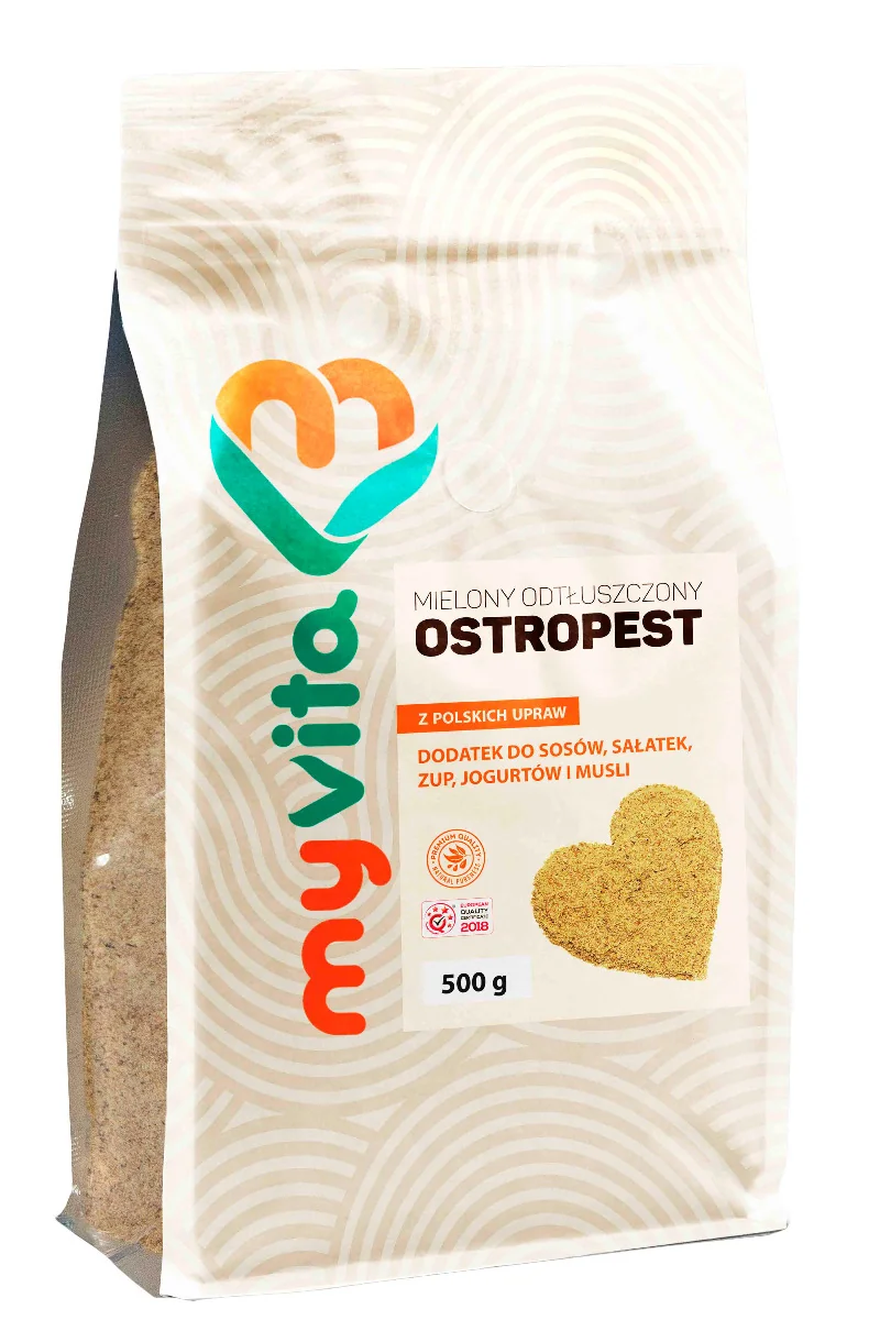 Myvita Ostropest Mielony, proszek, 500 g