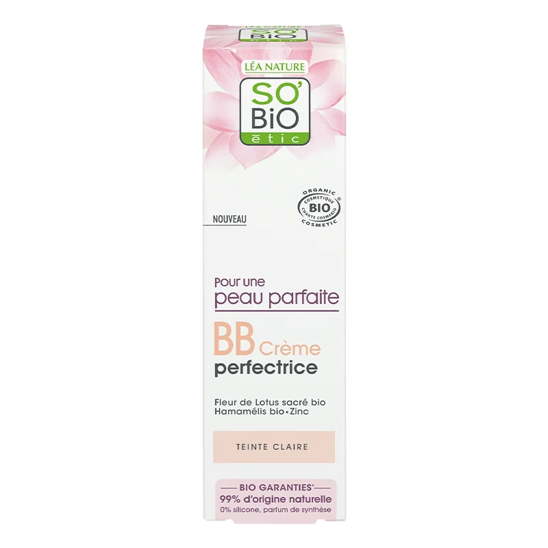 SO’BIO étic BB Perfect organiczny krem BB 5w1 clair 20, 30 ml