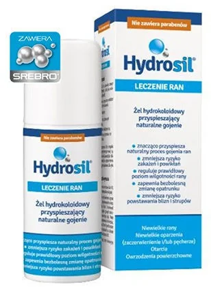 Hydrosil Leczenie ran, żel hydrokoloidowy, 70 ml