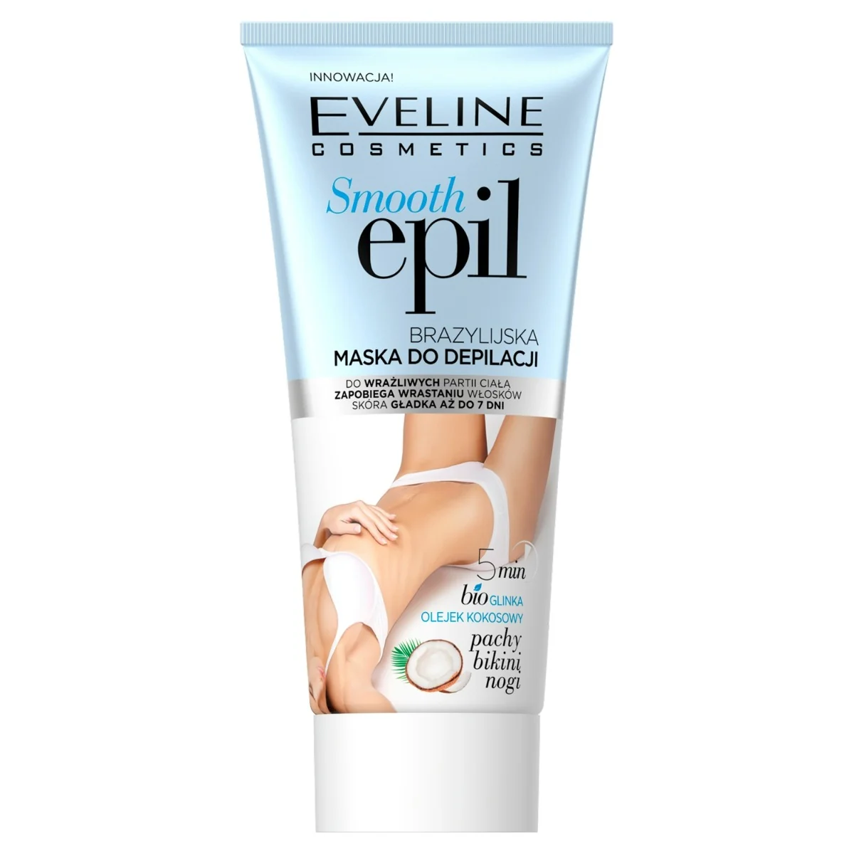 Eveline Cosmetics Smooth Epil, brazylijska maska do depilacji, 175 ml