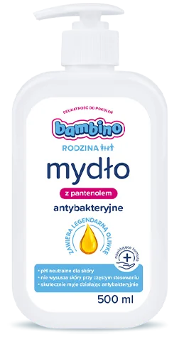 Bambino Rodzina Mydło antybakteryjne do mycia rąk, 500 ml