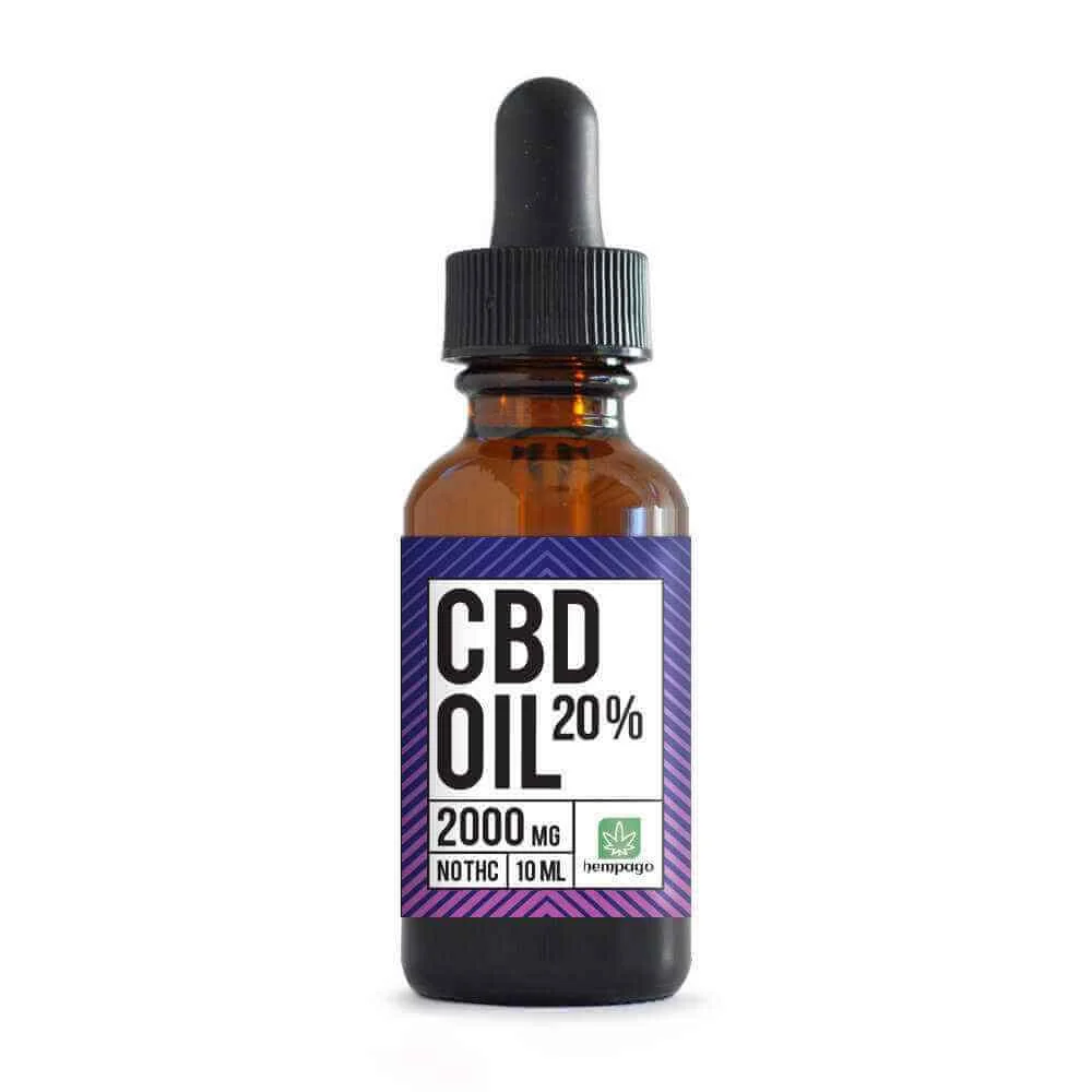 Hempago, olejek konopny CBD 20% 2000 mg, 10 ml