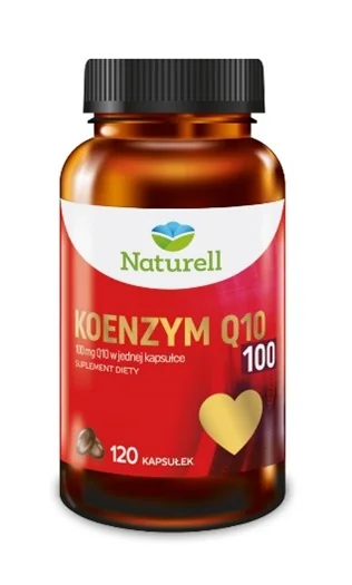 Naturell Koenzym Q10 100 120 kapsułek. Data ważności 01-03-2025