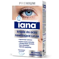 IANA Premium, krople do oczu nawilżające 0,4% HA, 10 ml