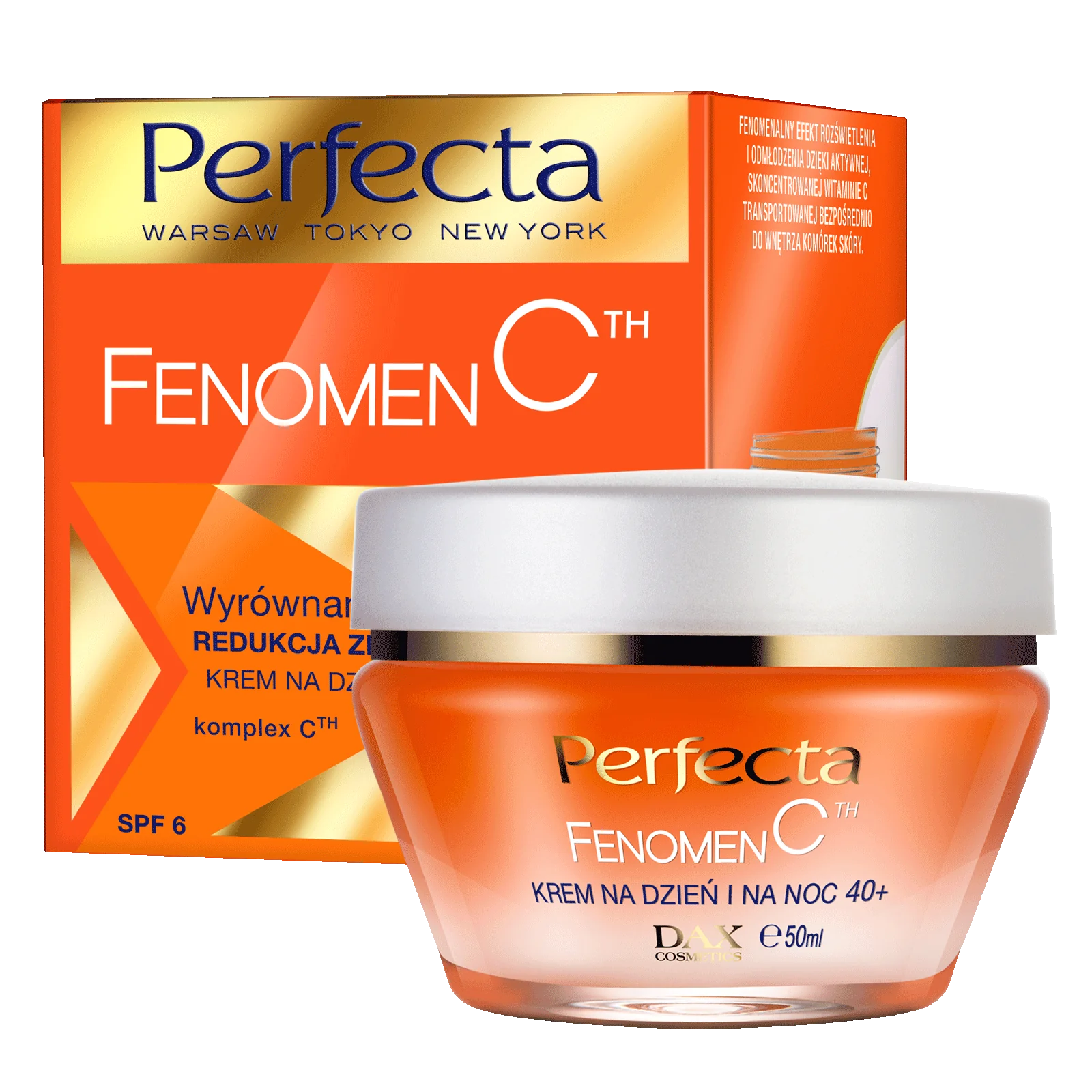 Perfecta Fenomen C krem na noc i na dzień 40+, 50 ml