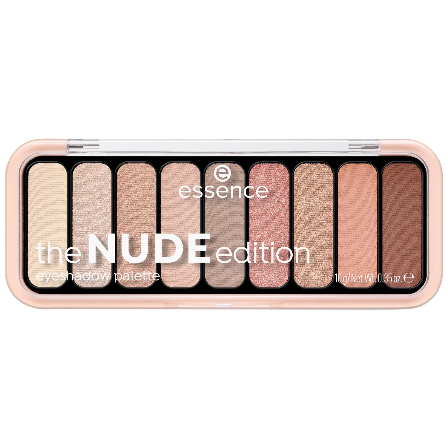 Essence The Nude Edition Eyeshadow Palette paleta cieni do powiek 10 Pretty in Nude, 10 g