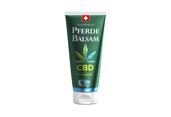 SwissMedicus PferdeBalsam z CBD Chłodzący, 200 ml