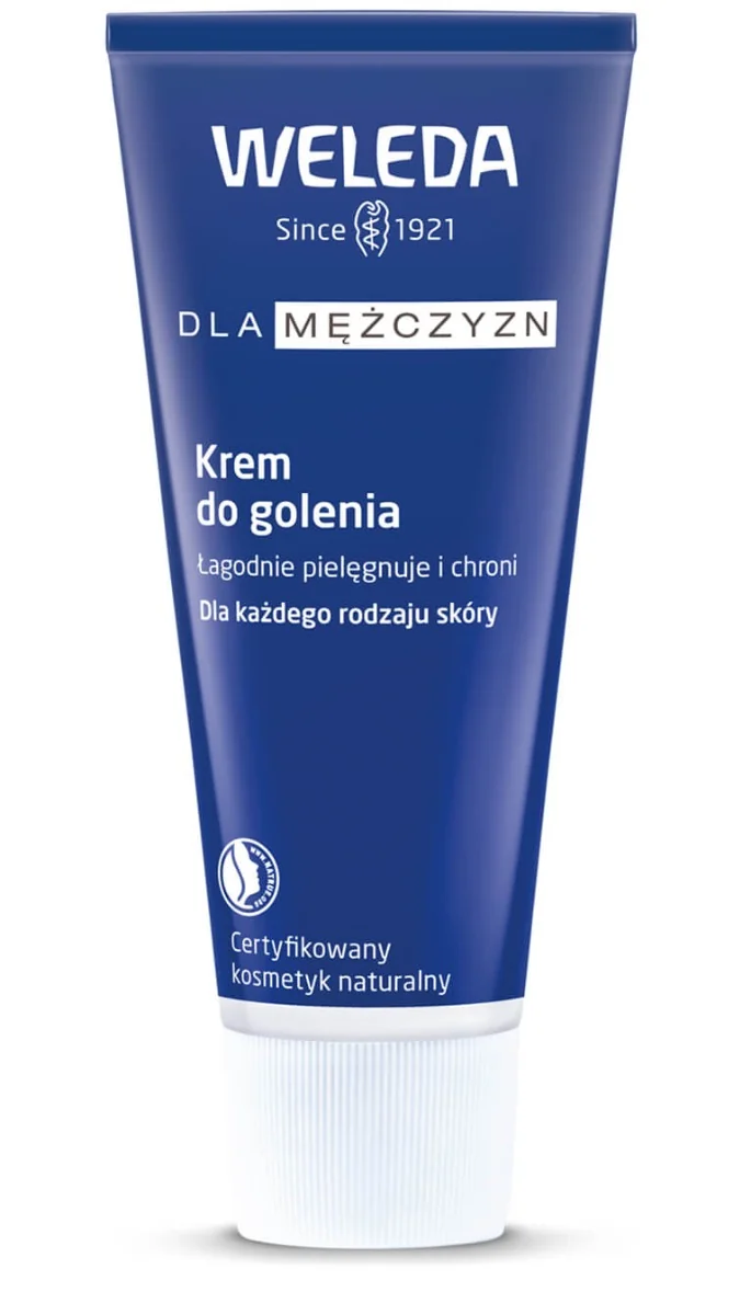 Weleda Dla mężczyzn, krem do golenia, 75 ml