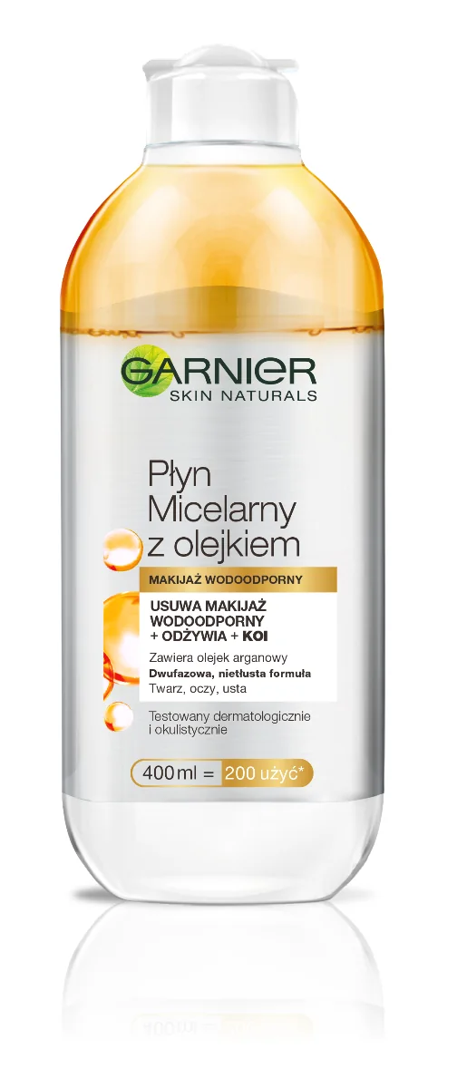 Garnier Płyn micelarny z olejkiem, 400 ml