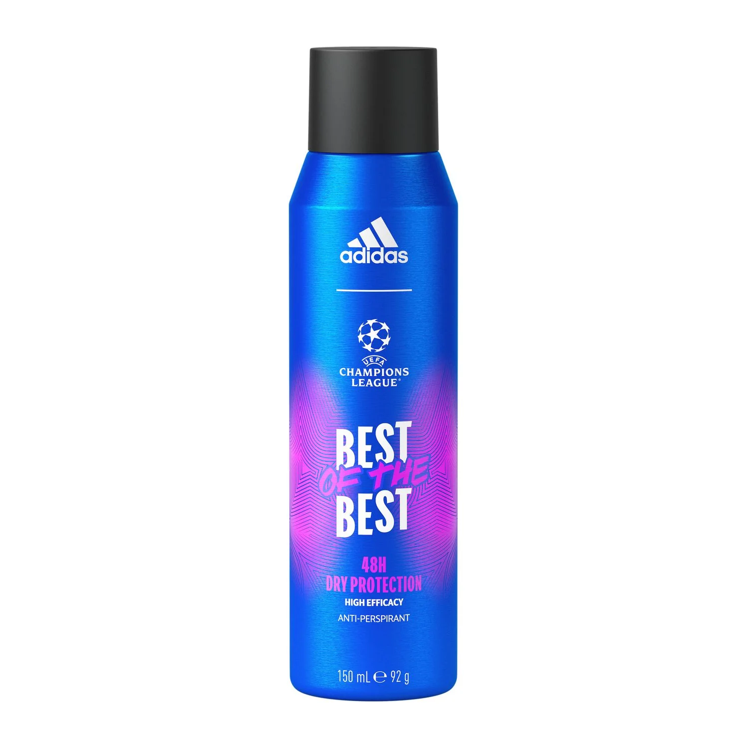 adidas Champions League Best of the Best, antyperspirant w sprayu dla mężczyzn, 150 ml