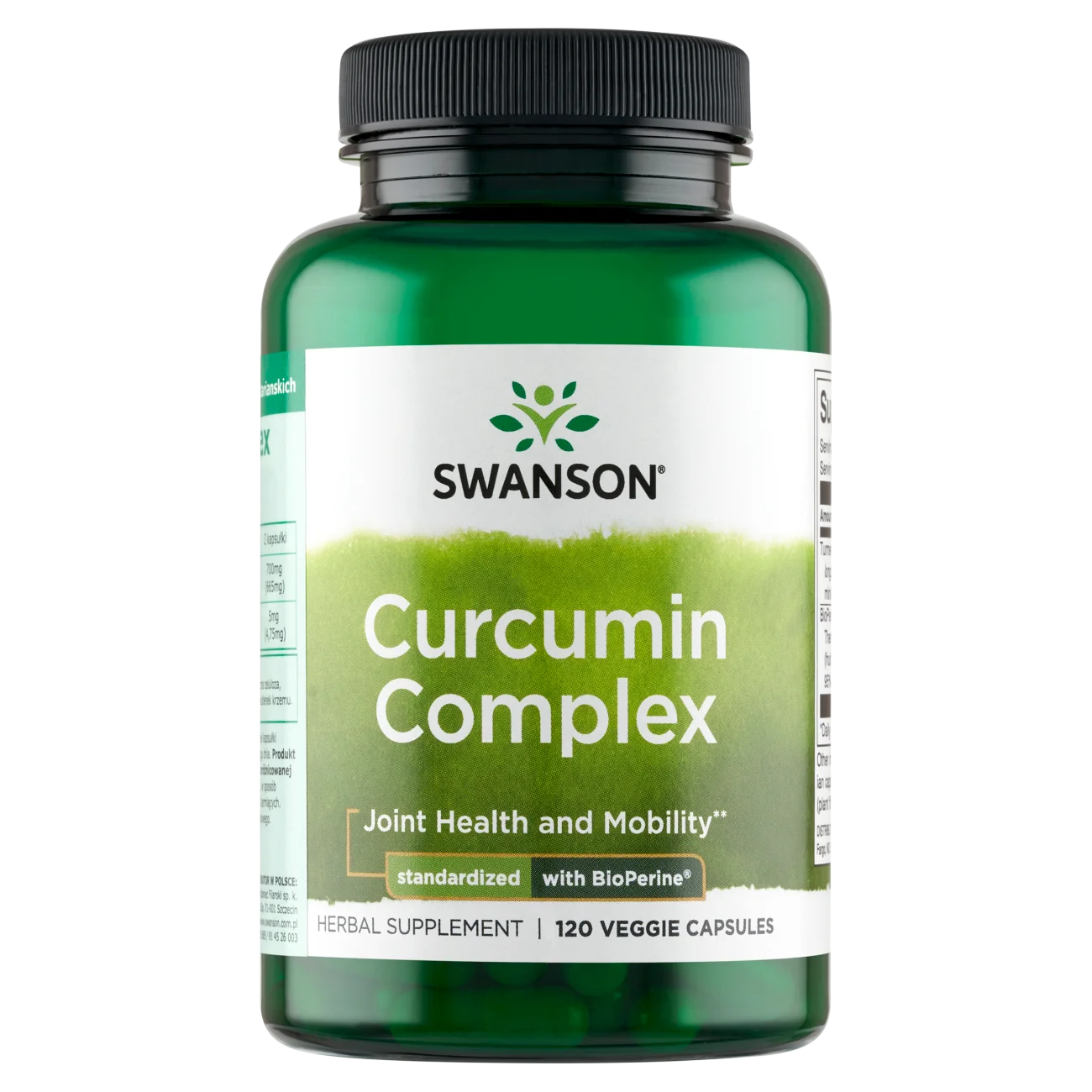 Swanson Curcumin Complex, suplement diety, 120 kapsułek