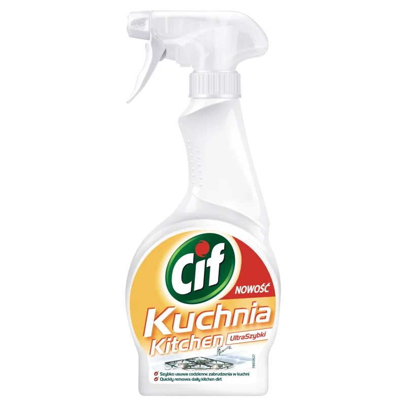 Cif UltraSzybki Kuchnia Spray do czyszczenia, 500 ml