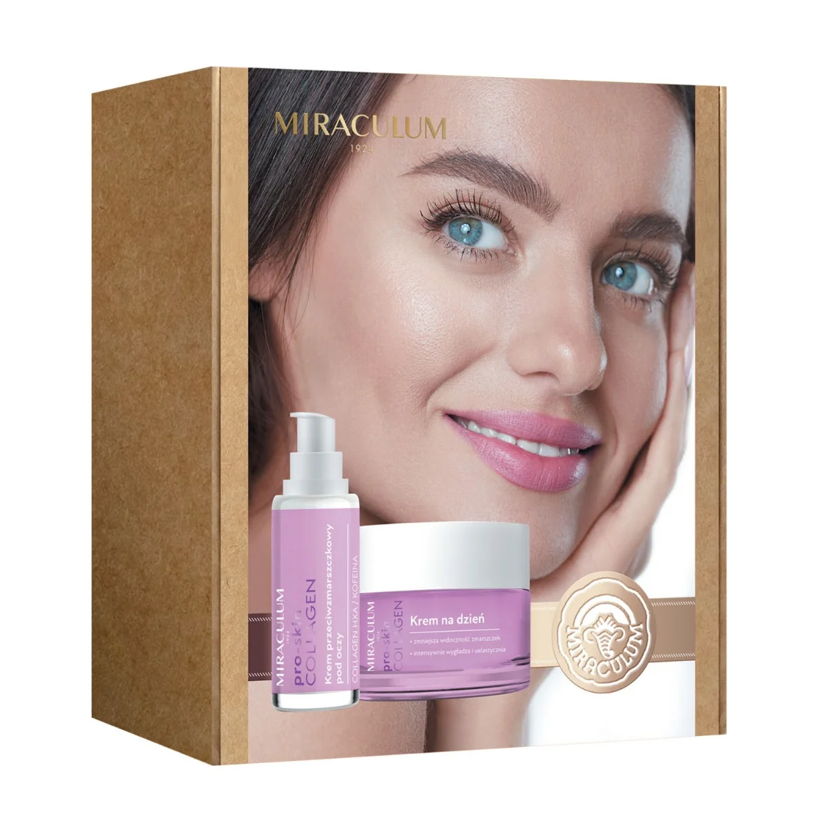 Miraculum Collagen pro-age, zestaw upominkowy, 50 ml + 15 ml