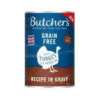 Butcher's Original Recipe in Gravy Karma dla psa kawałki w sosie z indykiem, 400 g