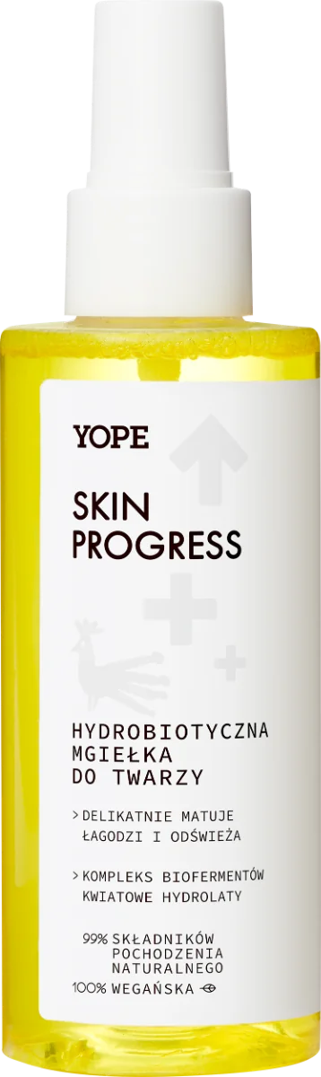 YOPE Skin Progress mgiełka do twarzy hydrobiotyczna, 150 ml