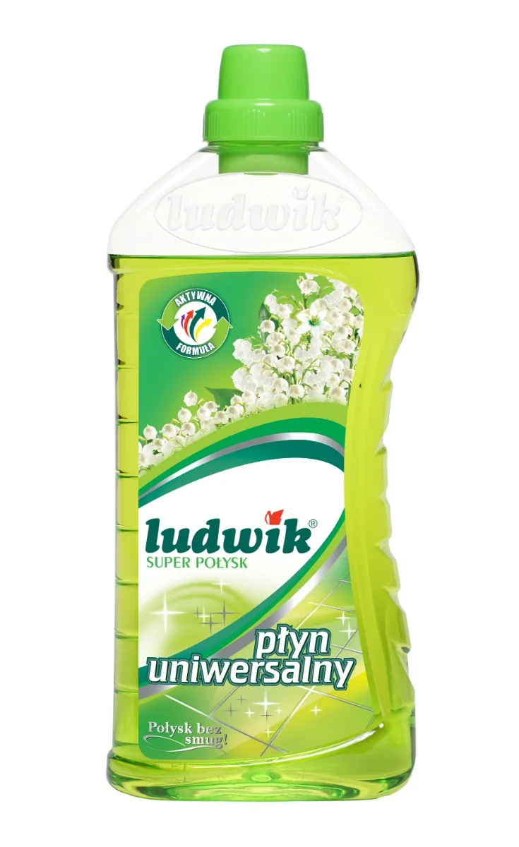 Ludwik Płyn uniwersalny Super Połysk Konwalia, 1 l