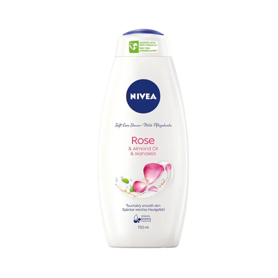 Nivea Rose & Almond Oil żel pod prysznic, 750 ml