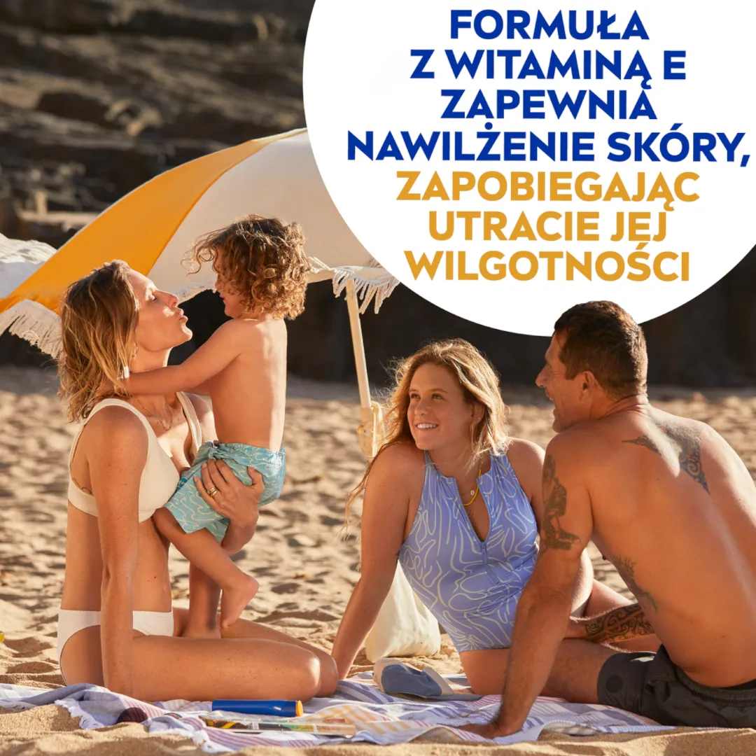 Nivea Sun Protect & Moisture nawilżający balsam do opalania SPF 30, 200 ml 