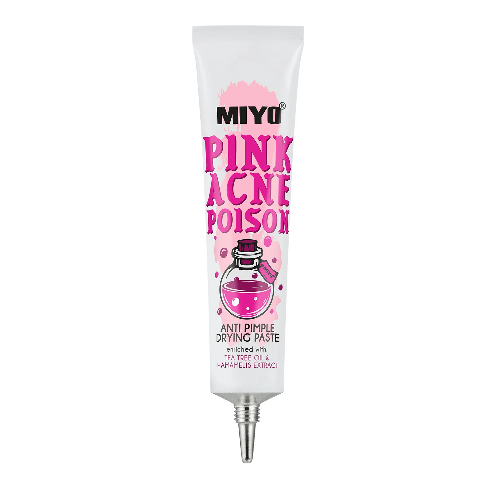 MIYO Pink Acne Poison punktowa pasta na niedoskonałości, 15 ml