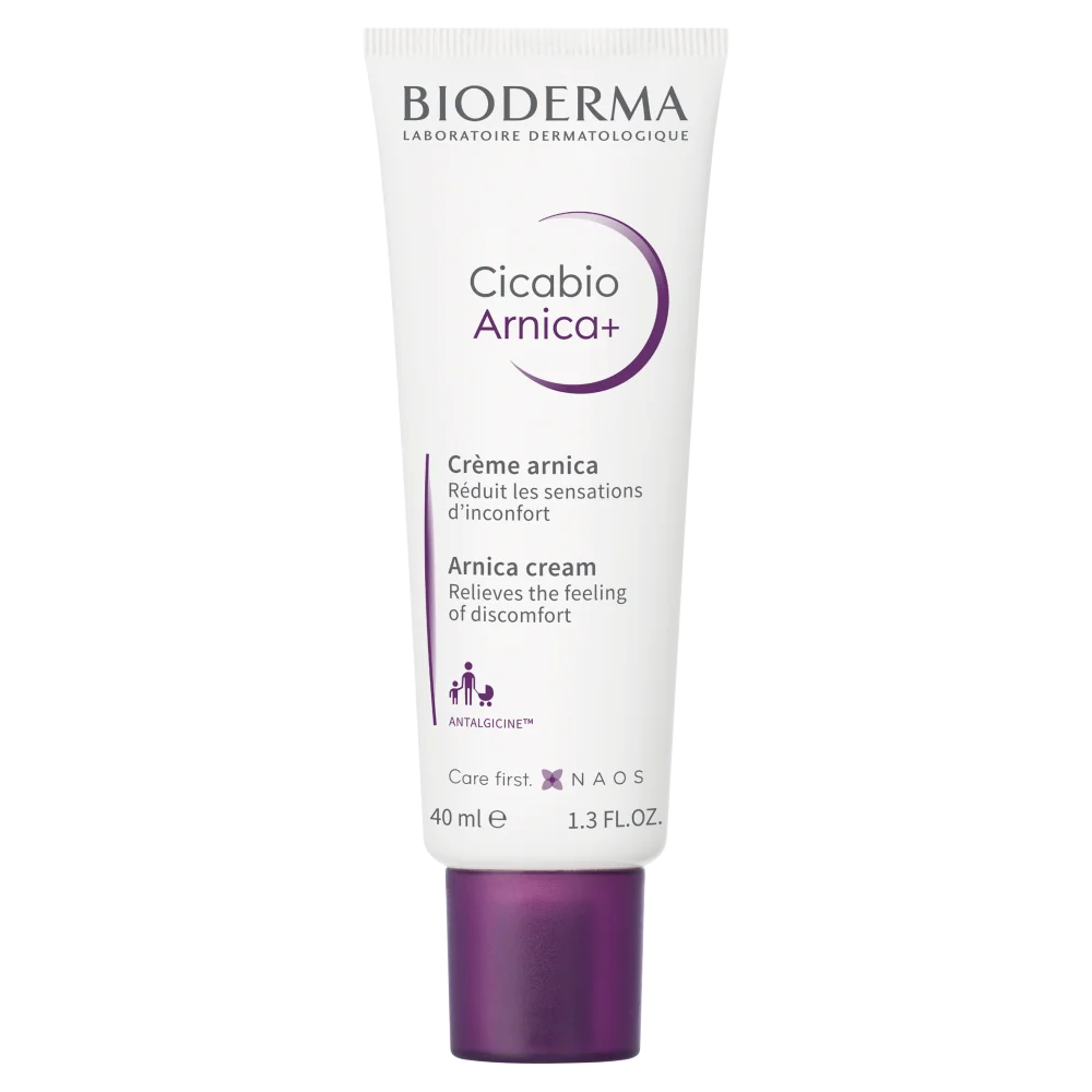 Bioderma Cicabio Arnica+, krem regenerujący na siniaki, obrzęki i stłuczenia, 40 ml