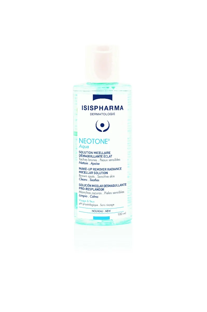 Isispharma Neotone Aqua, Rozświetlający płyn micelarny, 100 ml