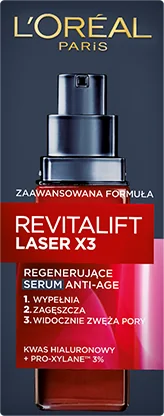 L`Oreal Paris Revitalift Laser X3 regenerujące serum do twarzy Anti-Age, 30 ml