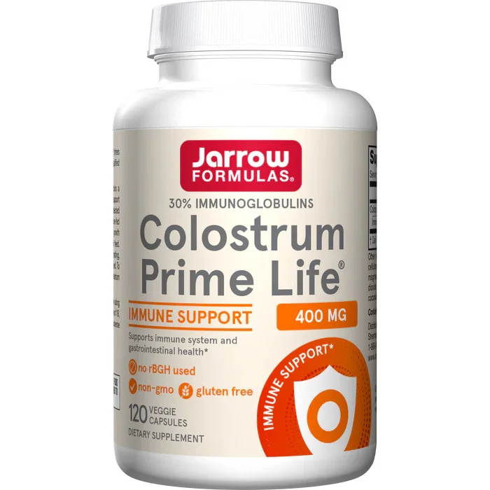 Jarrow Formulas Colostrum Prime Life, suplement diety, 120 kapsułek