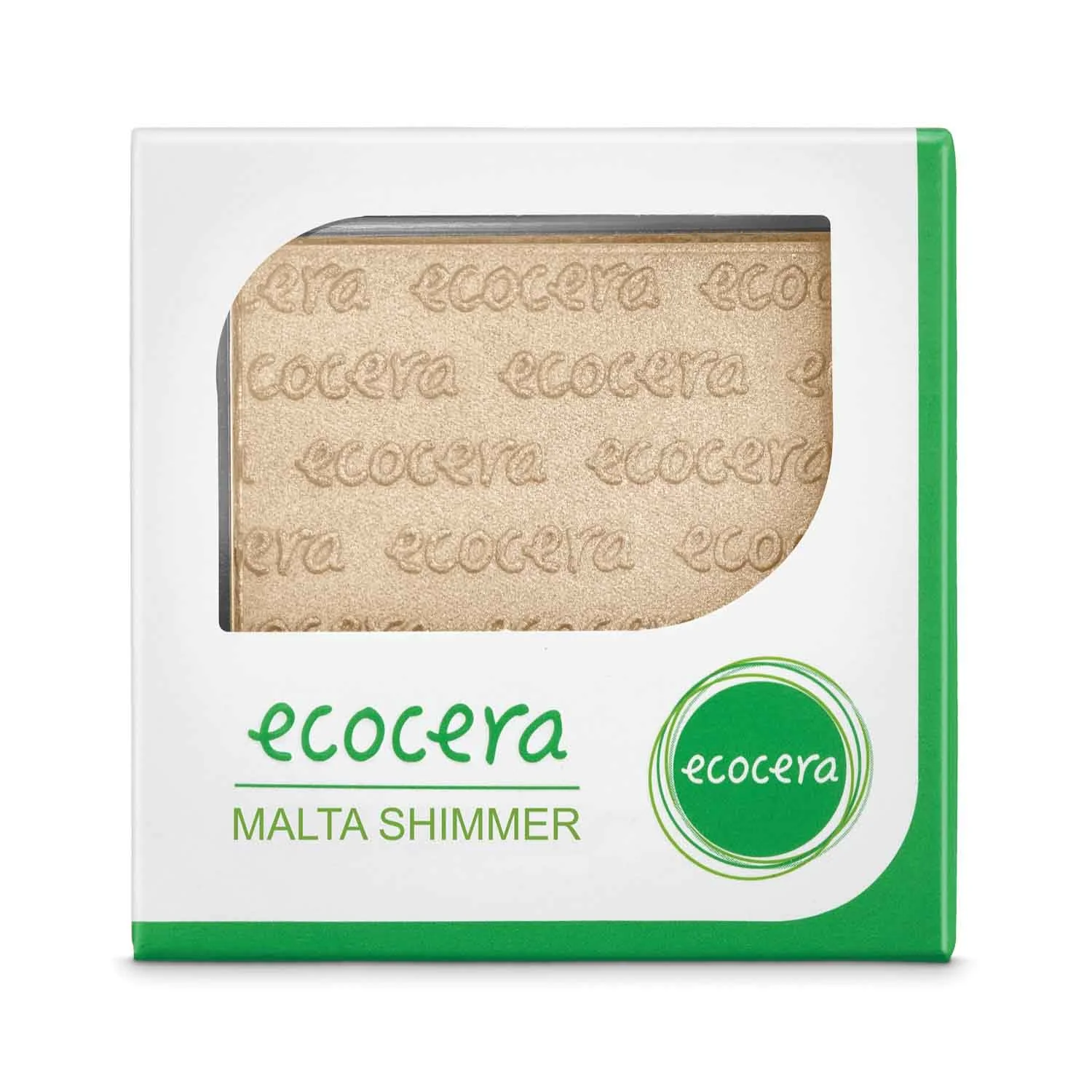 Ecocera Puder prasowany rozświetlający Malta, 10