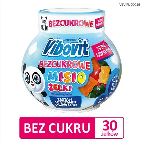 Vibovit, Bezcukrowe Misio Żelki 30 szt.