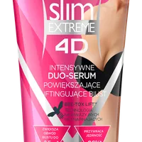 Eveline Cosmetics Slim Extreme 4D, intensywne serum powiększające i poprawiające strukturę biustu, 200 ml