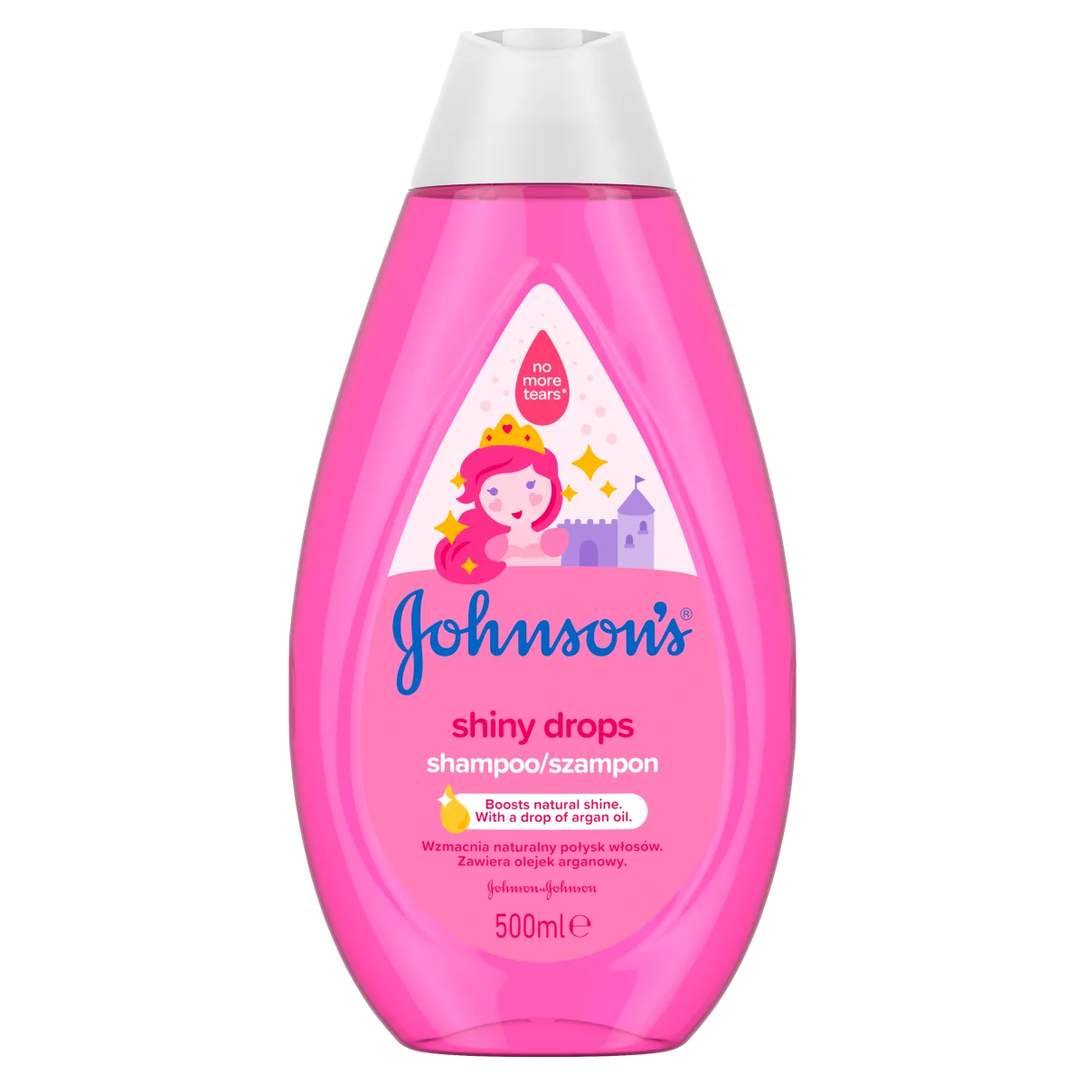 Johnson’s Shiny Drops, szampon dla dzieci, 500 ml