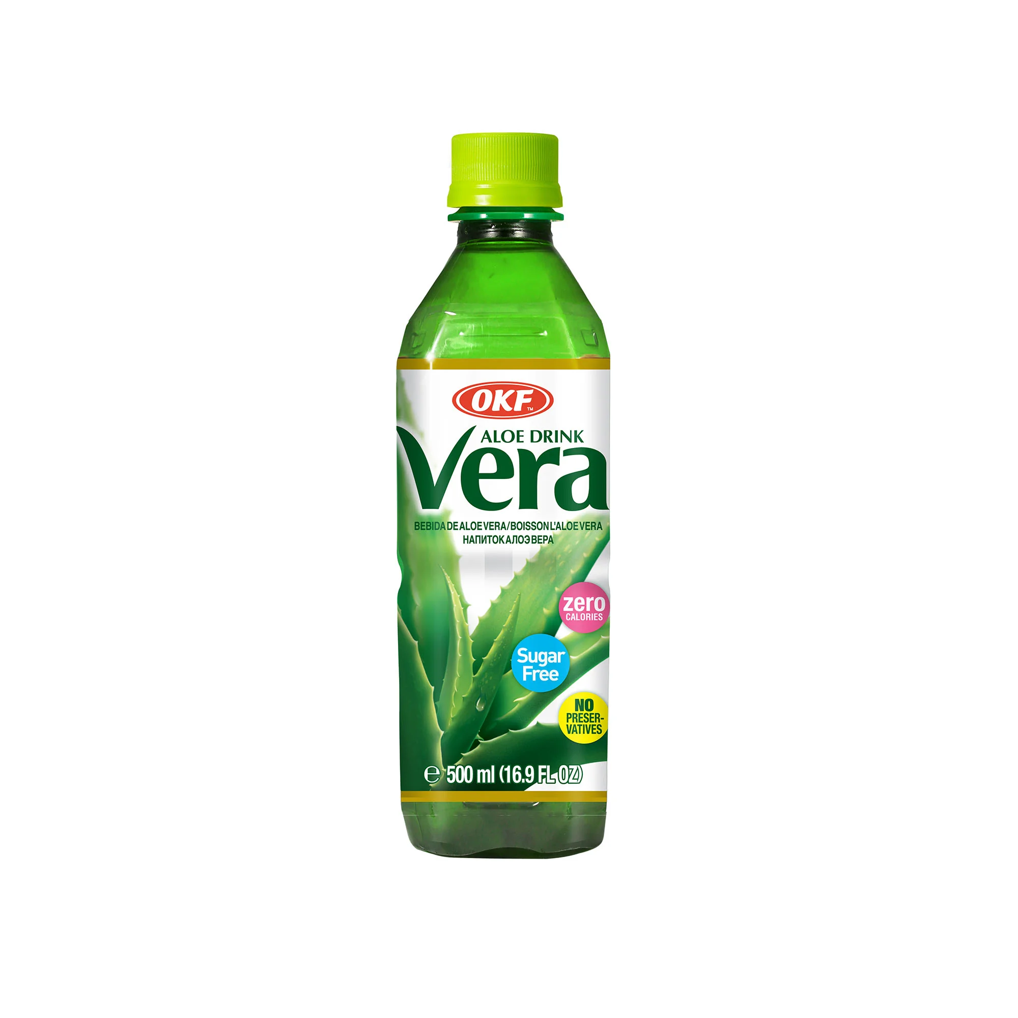 OKF Aloe Vera Drink napój aloesowy bez dodatku cukru, 500 ml