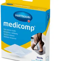 Kompresy Medicomp, 10 x 10 cm, op. 5 x 2 szt.