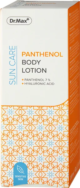 Suncare Dr. Max Panthenol Body Lotion, Lekka emulsja do ciała, 200 ml