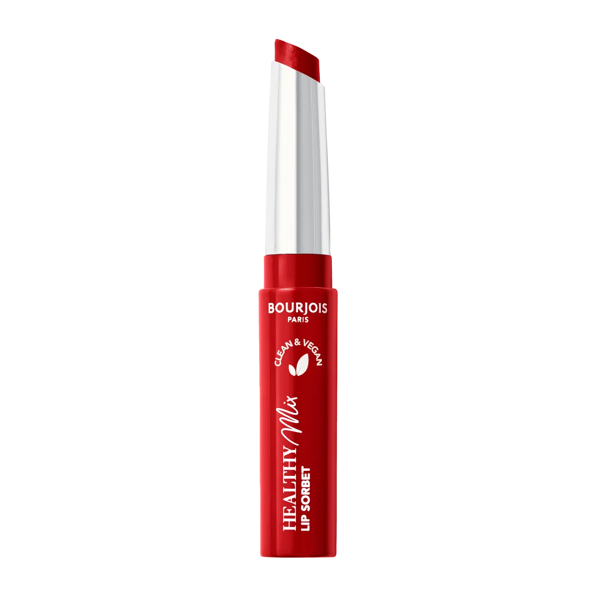 Bourjois Healthy Mix Clean Lip Sorbet wegańskanawilżająca pomadka do ust, 01-Cherry Sundae, 7,4 g 