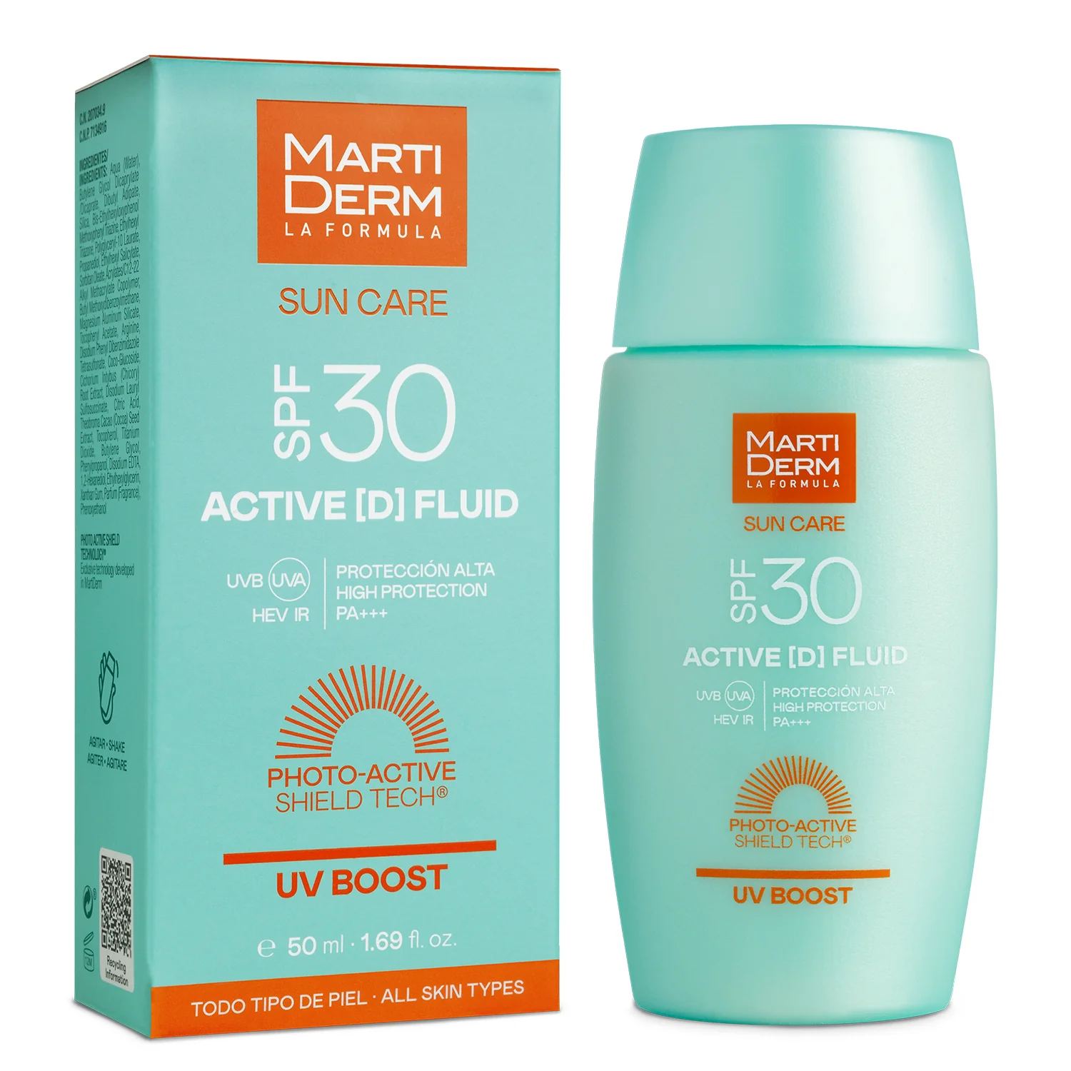 Martiderm Sun Care Active D Fluid SPF30 fluid ochronny, 50 ml